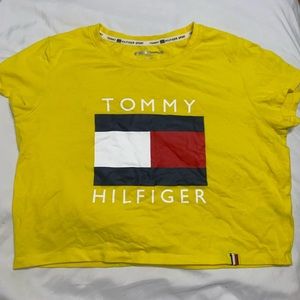 Tommy Hilfiger crop top t-shirt sportswear